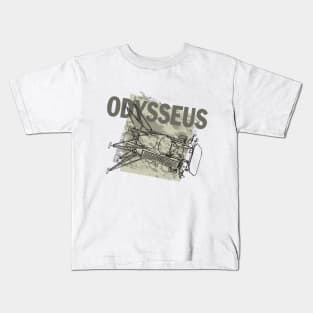 Toppled Odysseus 1 by Buck Tee Original Kids T-Shirt